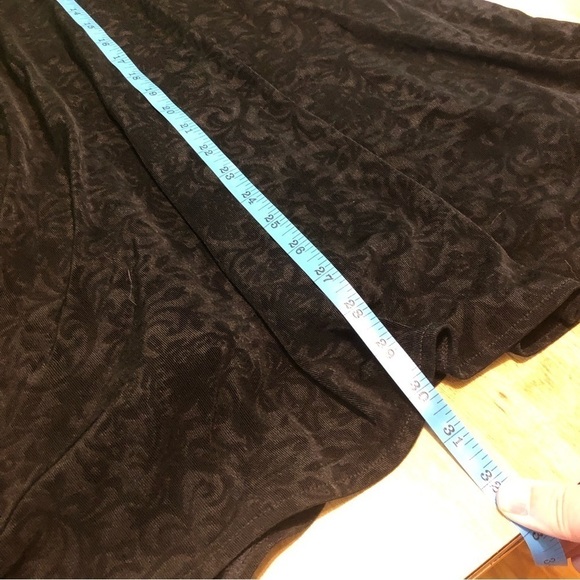 FREE People Black Lace Tank Sleeveless Dress Size Small Cutout Back 30” Floral - Picture 6 of 7